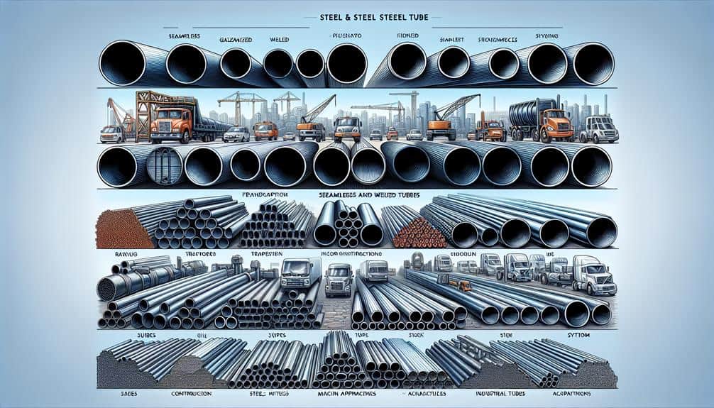 steel tubes