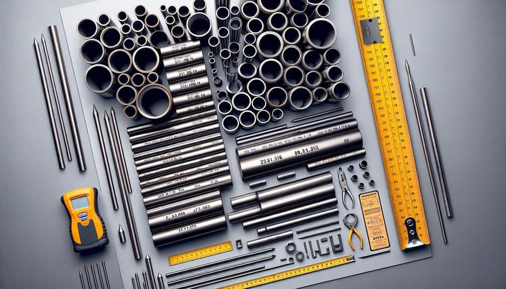 metal tubes